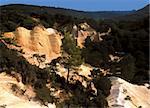 The ochre mines colorado de rustrel france.