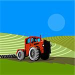 Illustration on agriculture