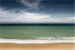 Beautiful beach with a great sky and turquoise water (toned in PS)