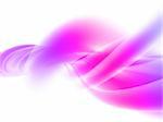 3d rendered illustration of an abstract pink background