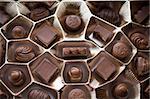 A box of handmade chocolates for Valentines day