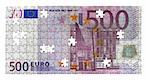 One banknote 500 euro