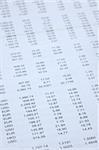 Data of fund performance summary