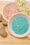 Salts in a resort - Accessories for wellness, spa or relaxing bath aromatic Salts and accessory - Zen culture
