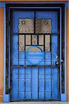 Blue Door, Ranchos de Taos, New Mexico, USA