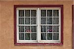 Close-Up of Window, Acoma Pueblo, Cibola County, New Mexico, USA