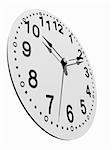 3d rendered illustration of a clock