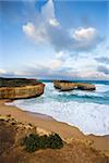 London Arch formation on coastline of Great Ocean Road, Australia.