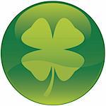 Vectoral Shamrock icon. You can edit this image on vectoral softwares such as illustrator, freehand, coreldraw etc.