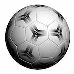 Soccer Ball - very highly detailed soccer ball render over white background