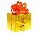 box gift golden