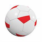 Polish Soccer Ball - very highly detailed Polish soccer ball
