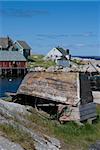 A view of Peggy's Cove in Nova Scotia, Canada.