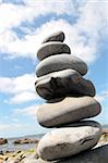 stones stacked on top of each other to show creativity