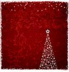 Abstract Christmas Background. Xmas Background Series.