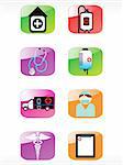 vector medical icon series web 2.0 style set_18