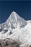 Nevada Piramide mountain. Cordillera Blanca, Peru.