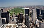 Buildings and Skyscrapers, Central Park, Hudson River, New York City