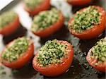 Oven Roasted Tomatoes with a Provencale Crust