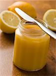 Jar of Lemon Curd