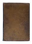 Brown Dirty Worn Linen Book Cover From the 1920s Background
