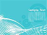 Abstract line halftone background with sample text