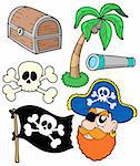 Pirate collection 2 - vector illustration.