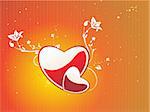abstract valentine heart series7, design15