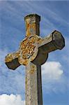 Celtic Cross on blue sky