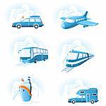 Transport & Travel icons