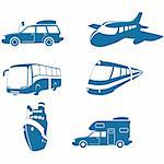 Transport & Travel icons