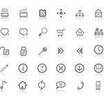 Web site and Internet icon set