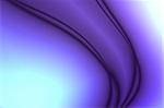 Abstract wallpaper with curves, waves and lines in purple and blue.