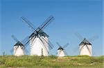 Windmills at Campo de Criptana, Ciudad Real (Spain)