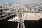 Floating Bridge In Dubai Connects Bur Dubai To Deira