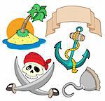 Pirate collection 4 - vector illustration.