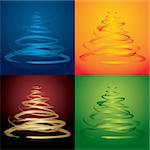 vector christmas tree - see more in my portfolio