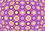 Retro colorful pattern. Vector