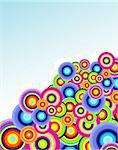 Colorful Bubbles fantasy art background