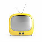 Stylish retro TV. More TV in my portfolio