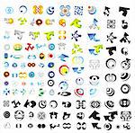 A big collection of 110 more company logos or corporate symbols.