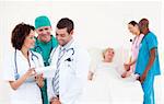 Team of Doctors with a patient