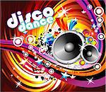 Music Event Disco Dance Background - Music Series