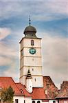 The Council tower in Sibiu city, Romania