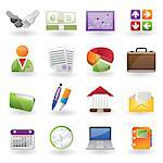 Business and Office icons - vector icon set