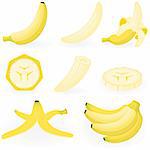 Vector illustration of banana
