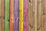 Texture - colored old wooden boards