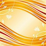 Abstract floral design background for creative ideas