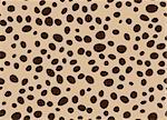 deep dots on the  brown background