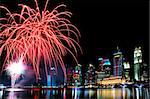 Party time in the Southeast Asian city of Singapore